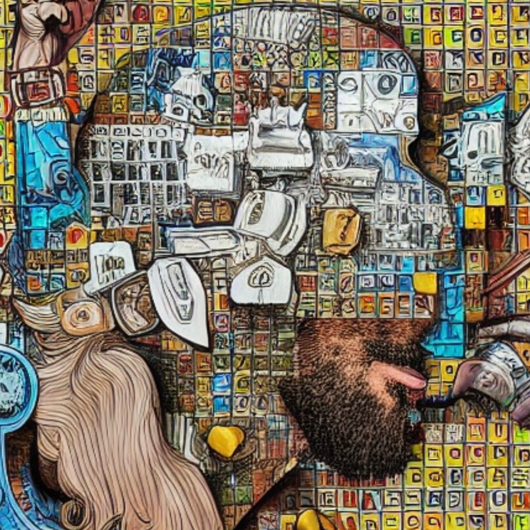 Artist Trapped In Nerd's Mind - Generative Art #5 | daeuArt Gallery