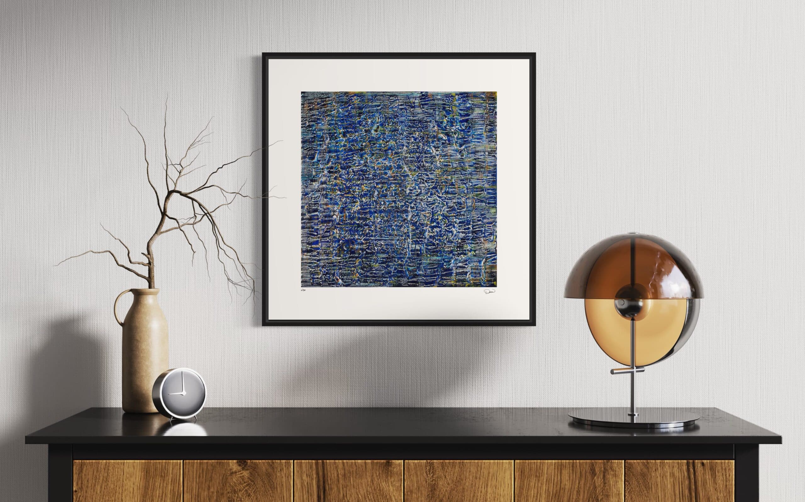 Daeu Angert. The Lost Artist Print. 24"x24". Limited Edition.