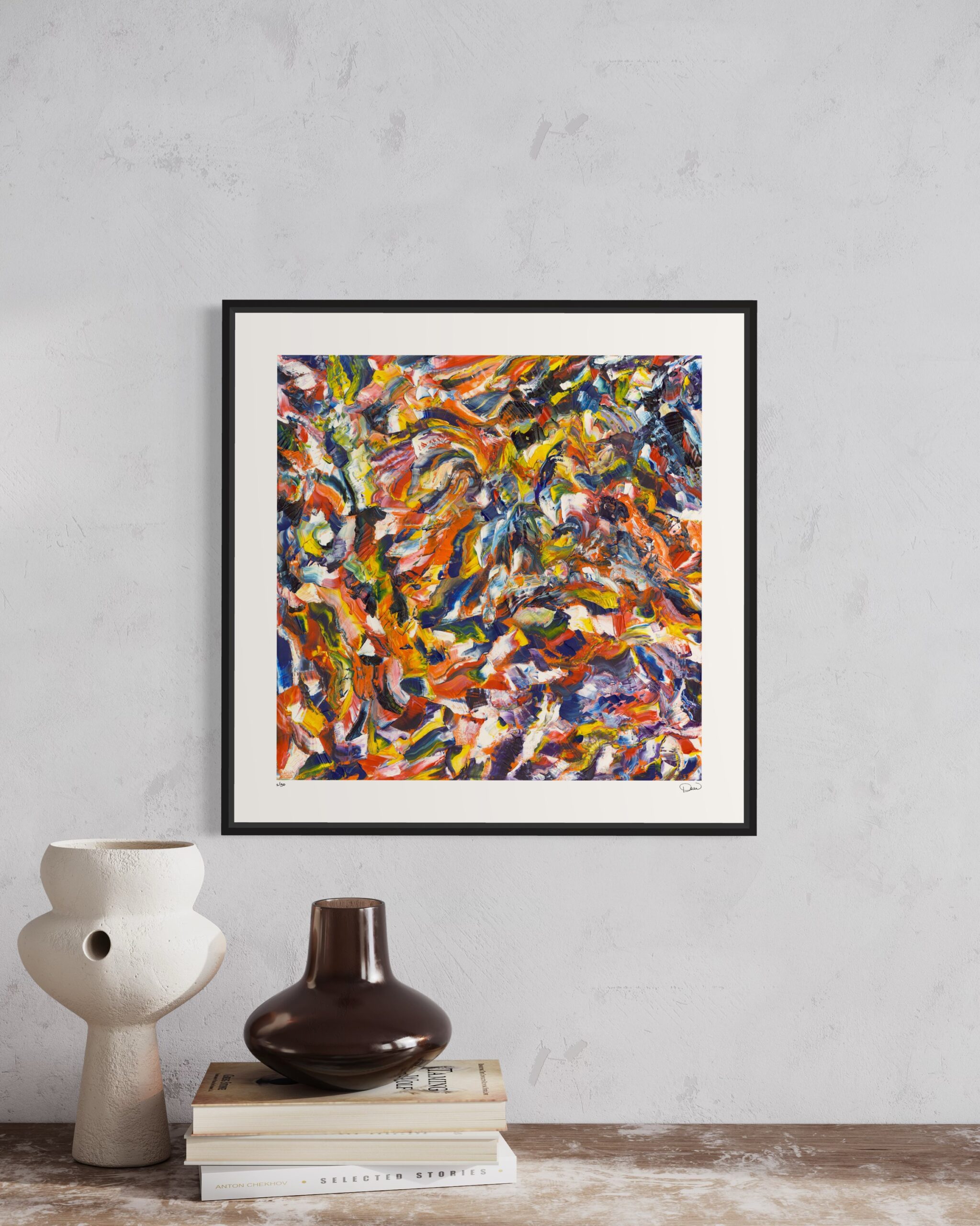 Daeu Angert. Formless Print. 24″x24″. Limited Edition. Daeu Angert. Formless Print. 24"x24". Limited Edition.