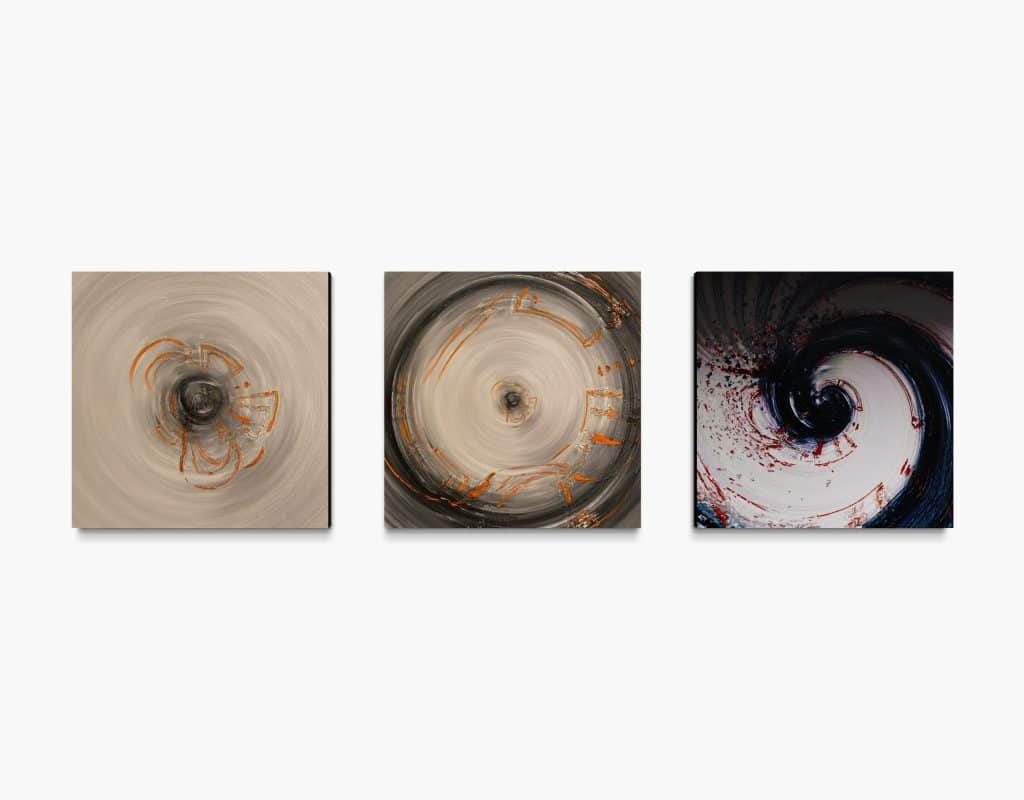 Innovate Sequence (Art on Continuum) based on oil painting Innovate Or Die by Daeu Angert
