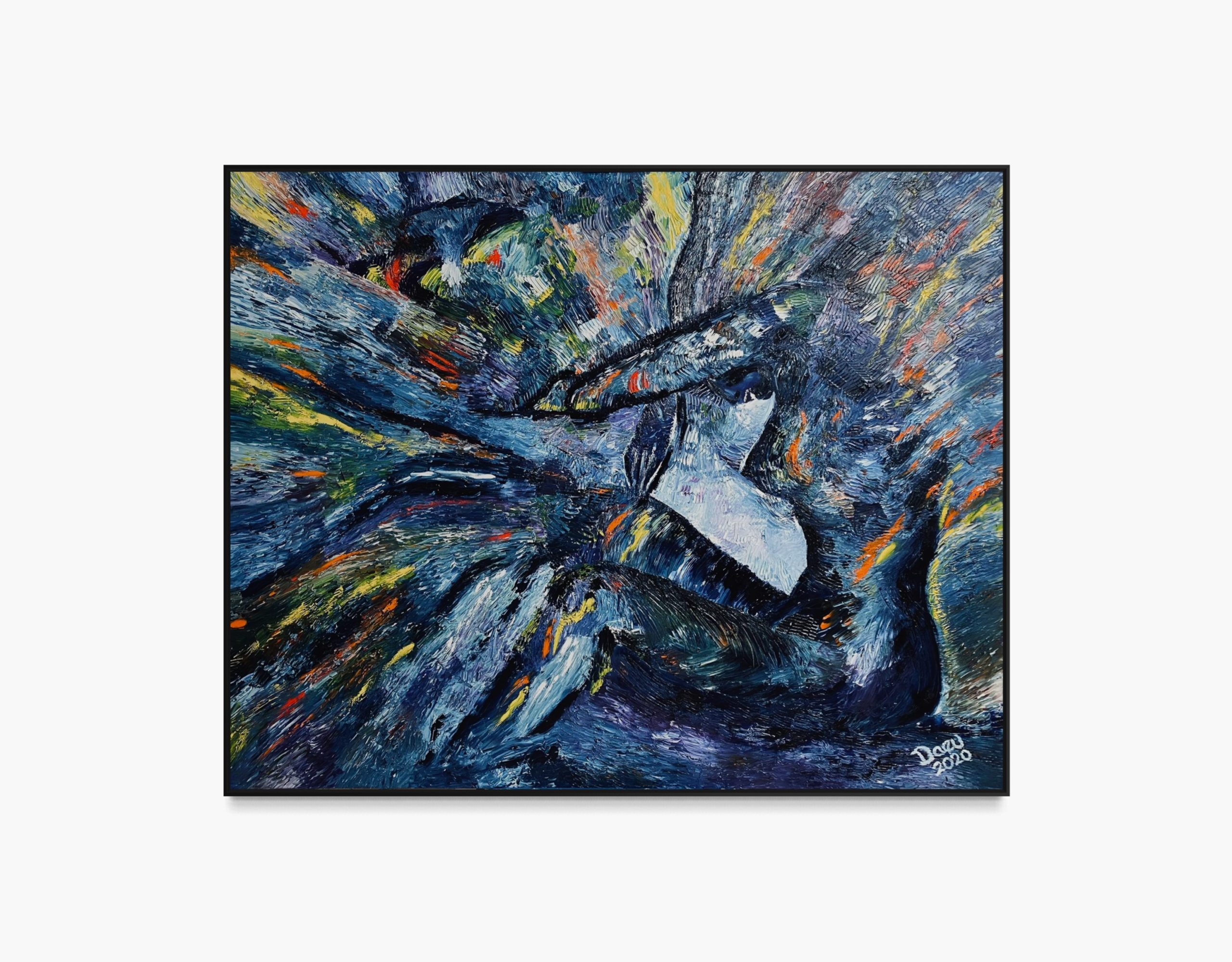 Multipotentialite, an original oil painting by Daeu Angert