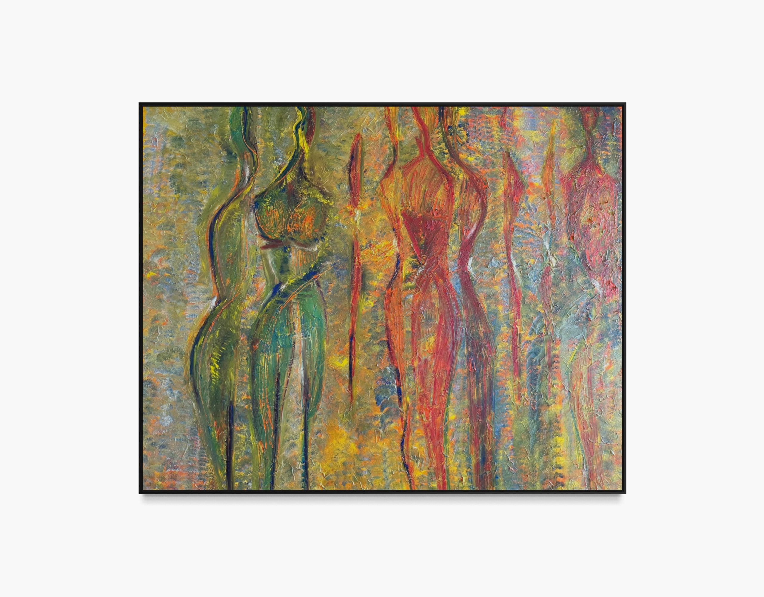 On The Limit, original oil painting by Daeu Angert