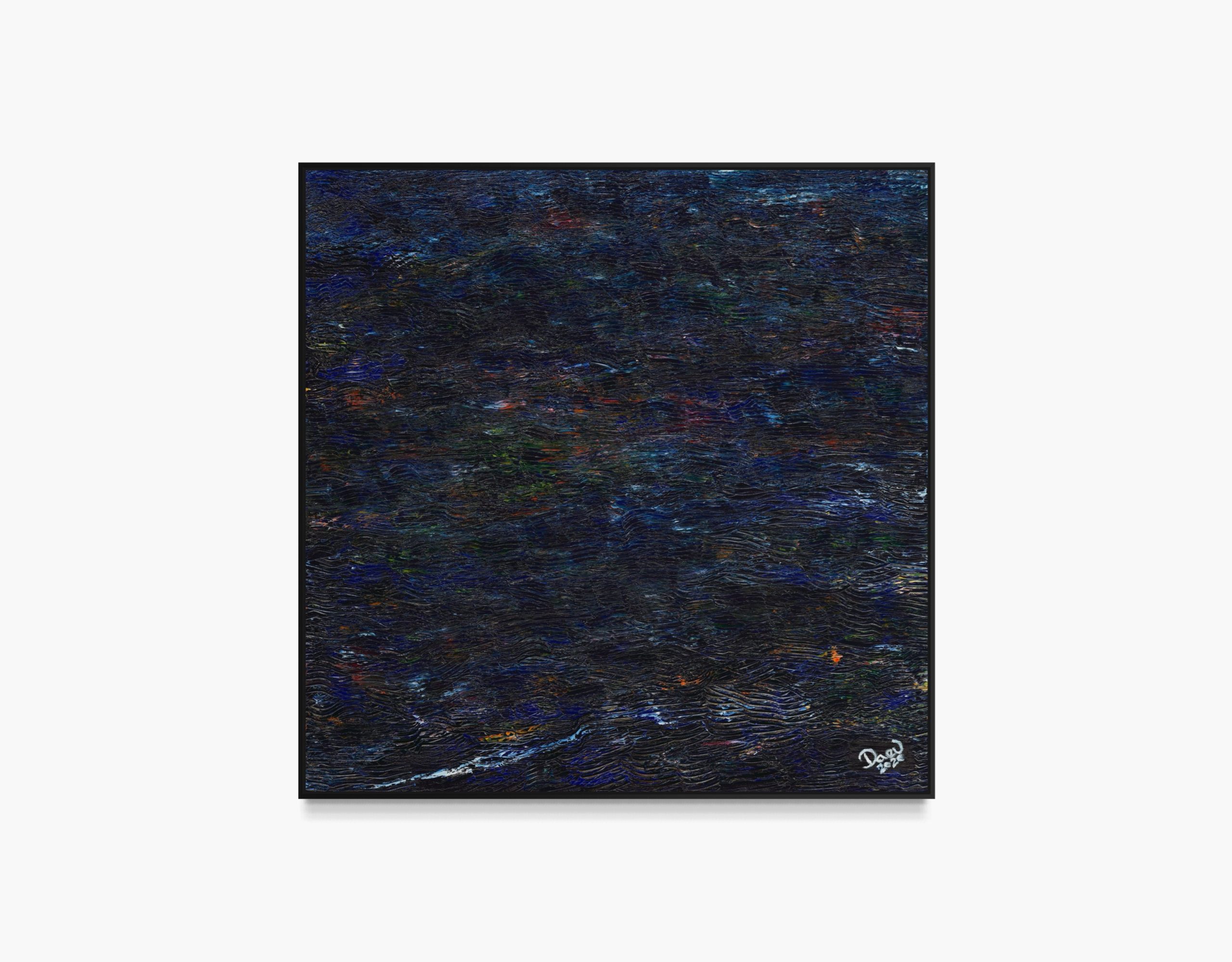 Self Portrait, an original oil painting by Daeu Angert