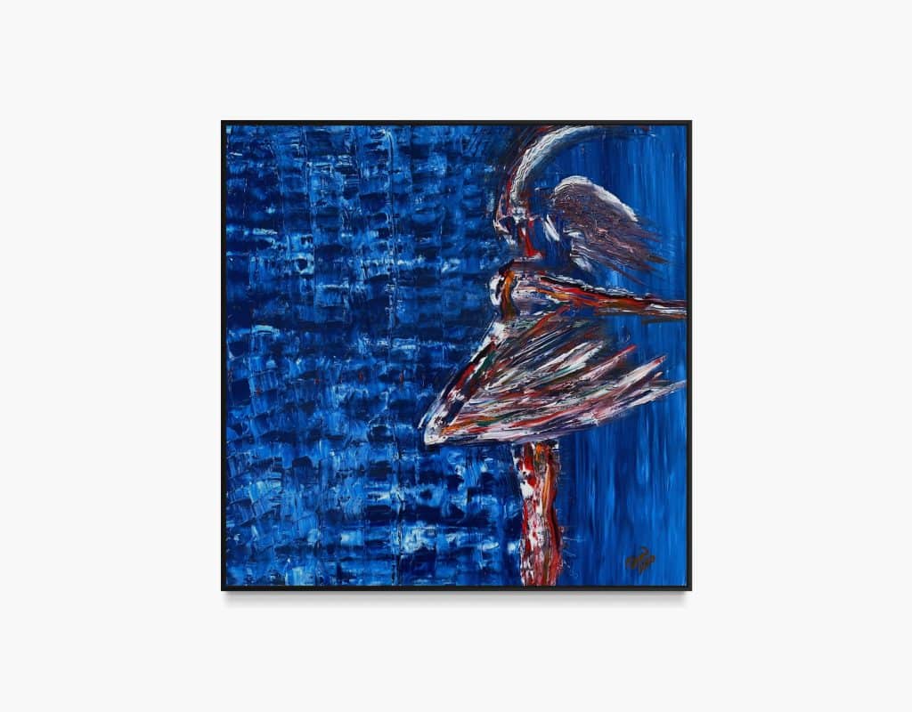 Standing In Your Strength, an original oil painting by Daeu Angert - featured