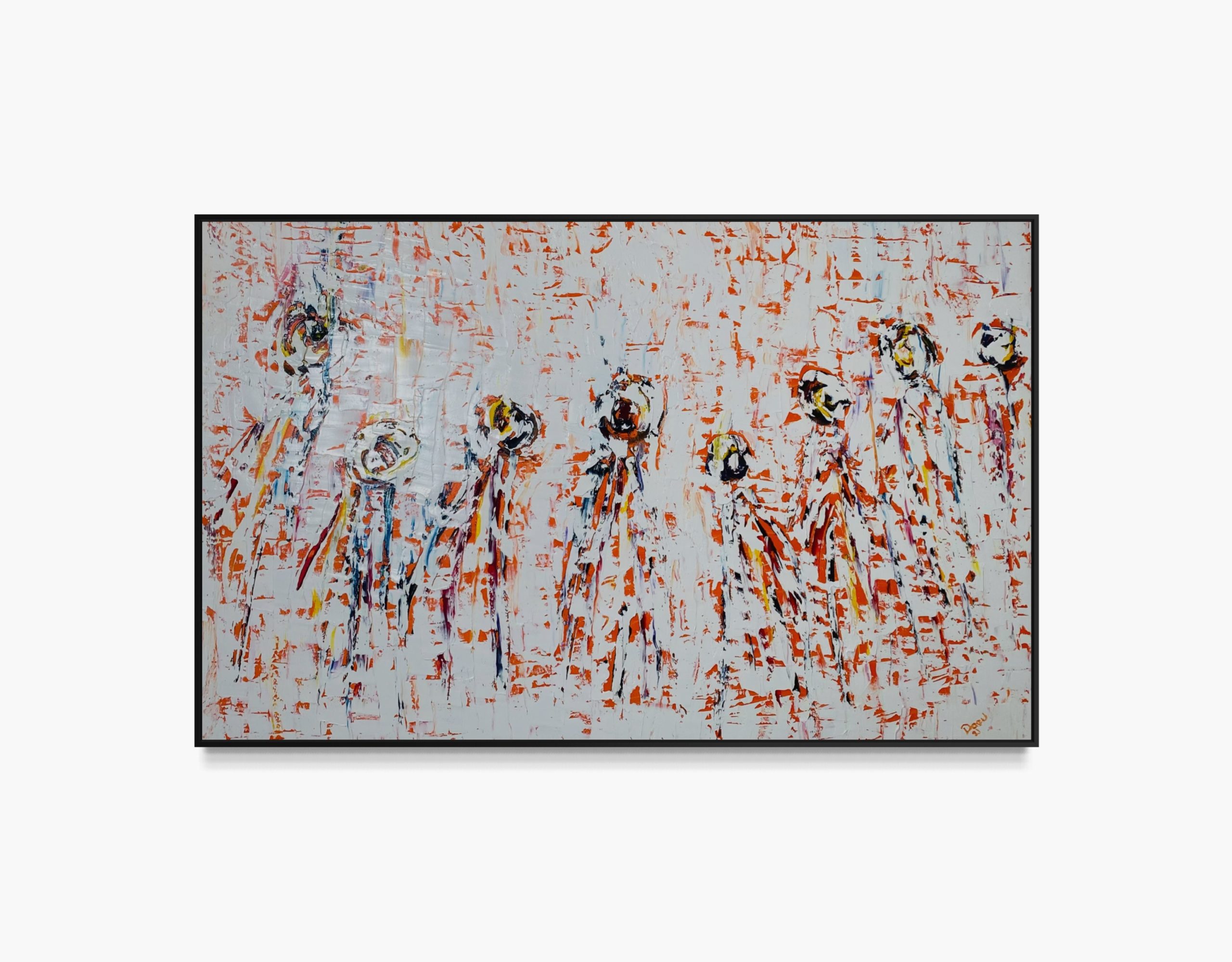 The Culture, an original oil painting by Daeu Angert