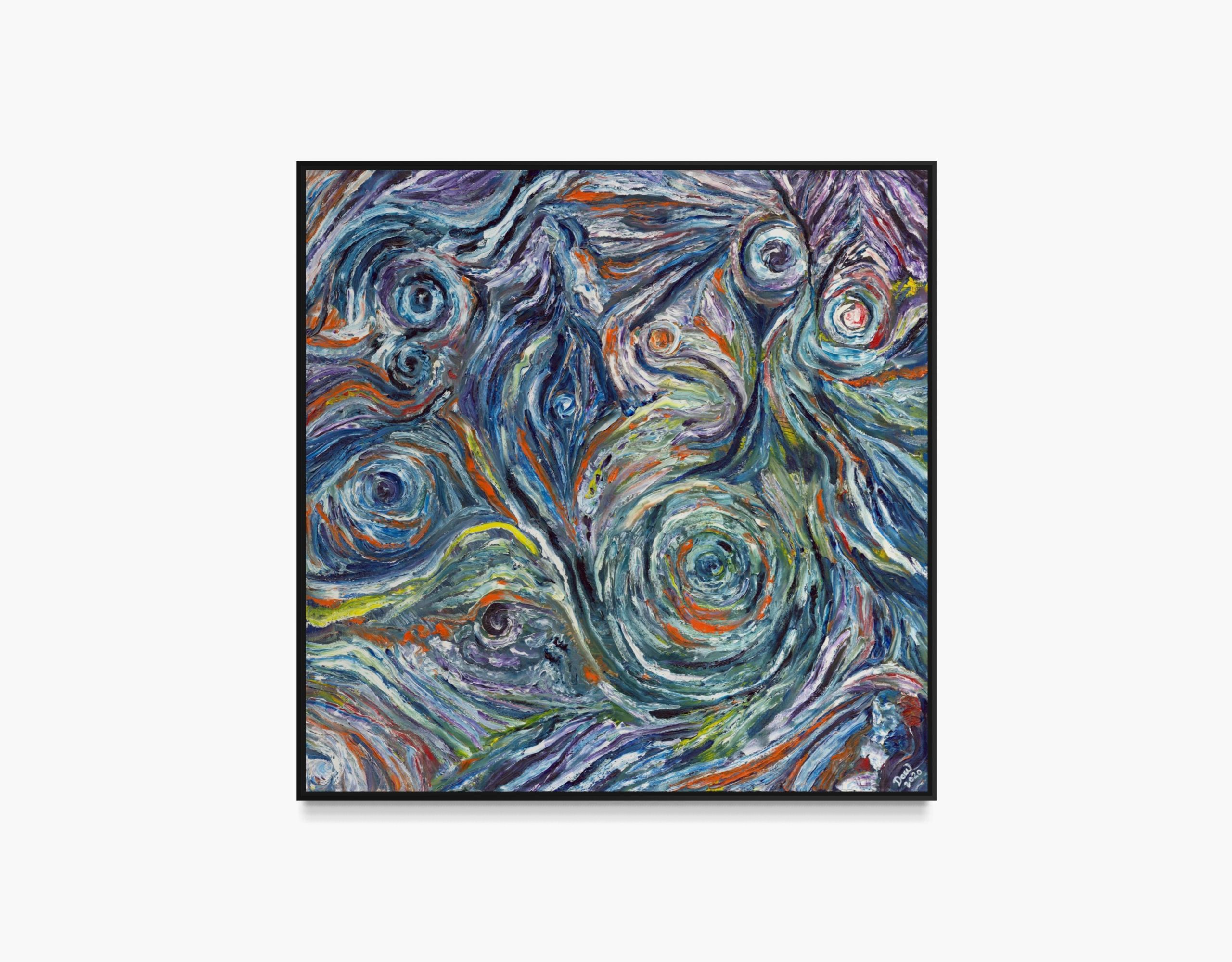 The Ripples, an original oil painting by Daeu Angert