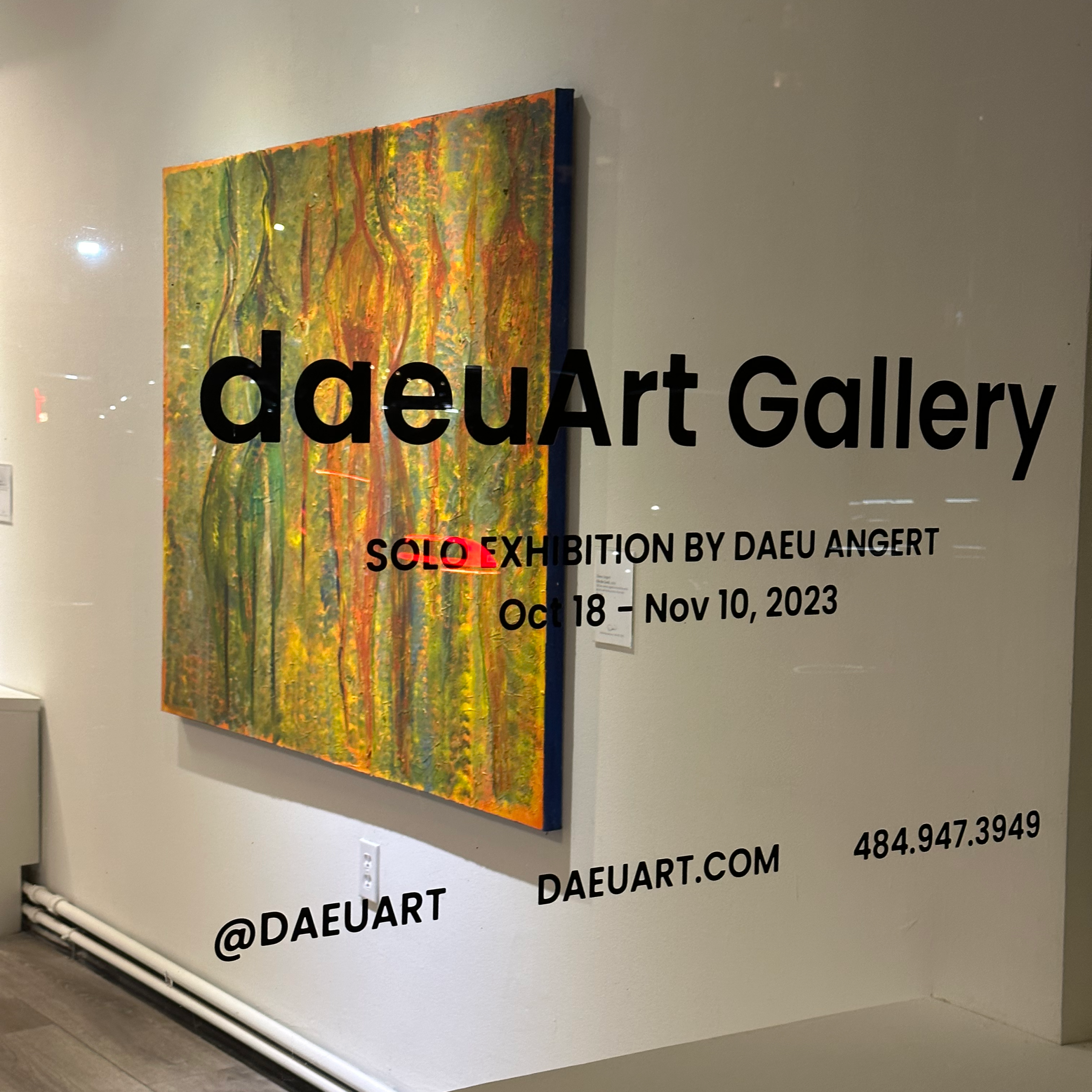 While Wating For The World To Catch Up, solo exhibition by Daeu