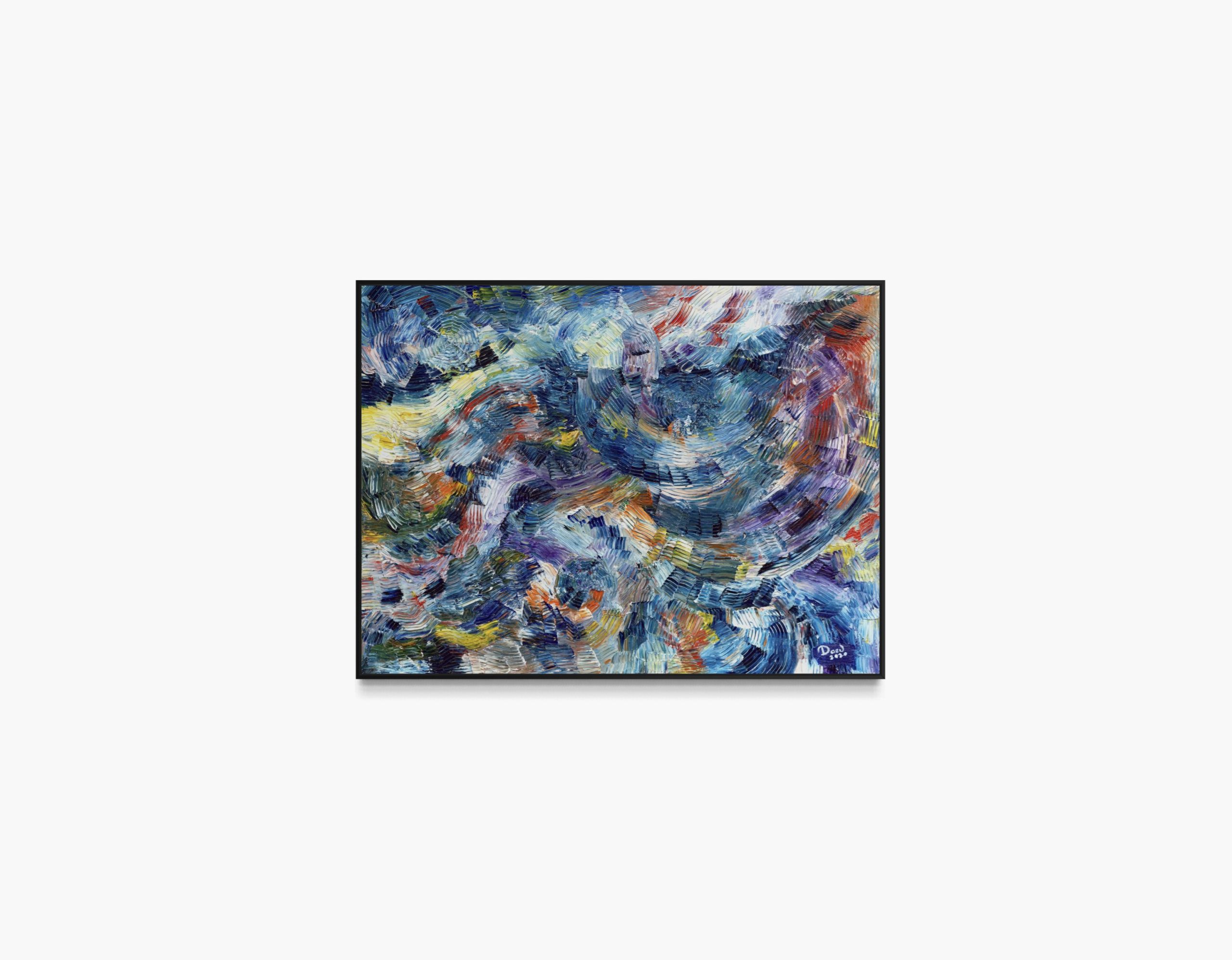 Indra's Net, an original oil painting, by Daeu Angert